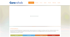 Desktop Screenshot of core-rehab.se